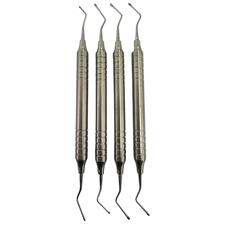 Kit Cureta Dentina Haste longa