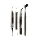 Kit Clínico Premium + Cureta de Dentina - 4 Instrumentos